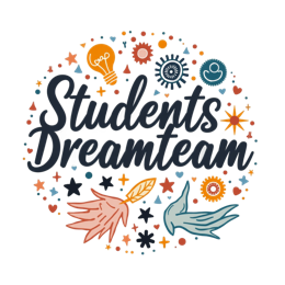 students dreamteam SVG PNG design with bold lettering