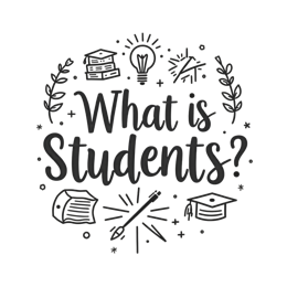 students quotes graphics SVG PNG design with hand-drawn style, bold lettering