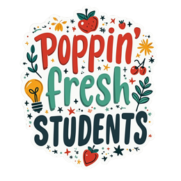 stickers students SVG PNG design with hand-drawn style, an uplifting message