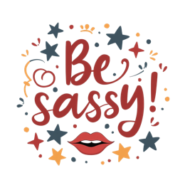 sassy quotes stars SVG PNG design with bold lettering