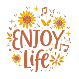 quotes happiness butterfly SVG PNG design with white and orange floral elements, an uplifting message