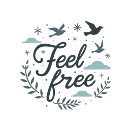 quotes birds SVG PNG design with hand-drawn style, bold lettering