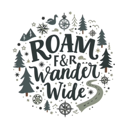 travel adventure SVG PNG design with hand-drawn style, bold lettering