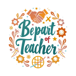 teachers graphics SVG PNG design with orange and yellow floral elements, an uplifting message