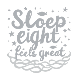 sleep nights SVG PNG design with an uplifting message
