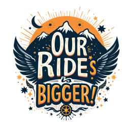 ride adventure shirt SVG PNG design with bold lettering, an uplifting message