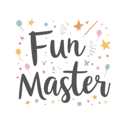 fun master celebration SVG PNG design with bold lettering