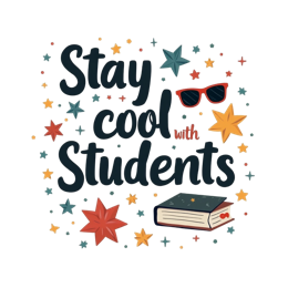 students stars SVG PNG design with bold lettering