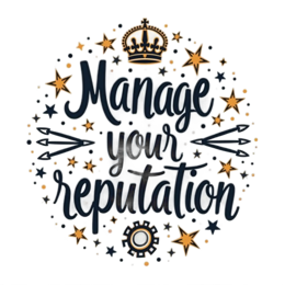 quotes reputation SVG PNG design with bold lettering
