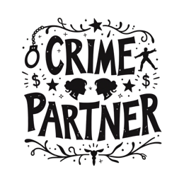crime partner SVG PNG design with bold lettering
