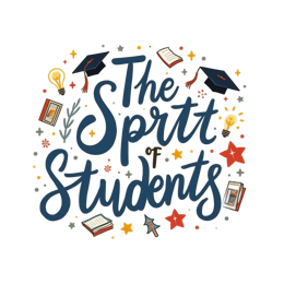 students spirit SVG PNG design with bold lettering