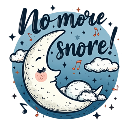 no more snores SVG PNG design with bold lettering