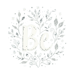 beautiful leaves SVG PNG design with hand-drawn style, bold lettering, white and red floral elements