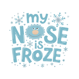 snow cute shirt SVG PNG design with bold lettering