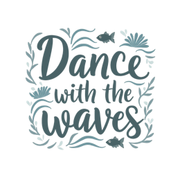 dance waves SVG PNG design with hand-drawn style