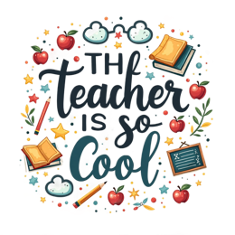 teacher cool SVG PNG design