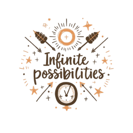 infinite possibilities SVG PNG design with an uplifting message