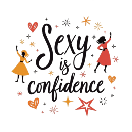 quote confidence SVG PNG design with bold lettering