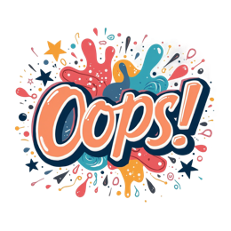 colorful splashwords SVG PNG design with bold lettering