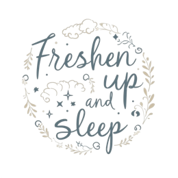 freshen up SVG PNG design with white and blue floral elements