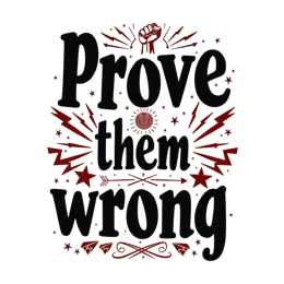 quotes blackred stars SVG PNG design with bold lettering, an uplifting message