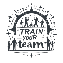 team training SVG PNG design with bold lettering