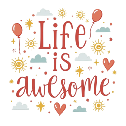 inspiration positive SVG PNG design with bold lettering, an uplifting message