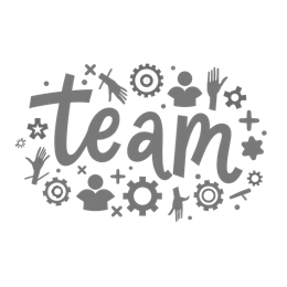 team collaboration SVG PNG design with bold lettering, an uplifting message