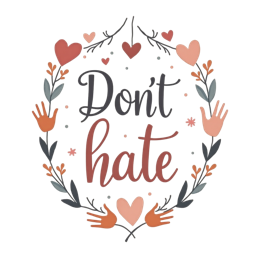 quotes hand drawn SVG PNG design with pink and red floral elements, an uplifting message