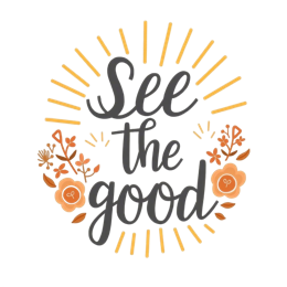 quotes florals SVG PNG design with hand-drawn style, black and white floral elements, an uplifting message