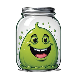 cute green character SVG PNG design