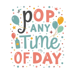 pop colors balloons SVG PNG design