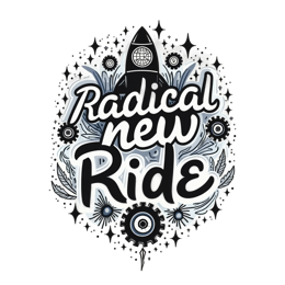 radical new ride SVG PNG design with bold lettering