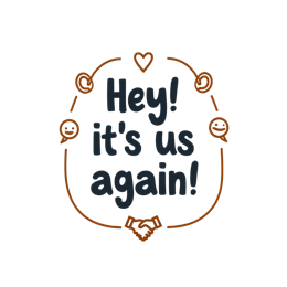 people connection SVG PNG design with bold lettering