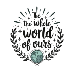 quotes world SVG PNG design with bold lettering, an uplifting message