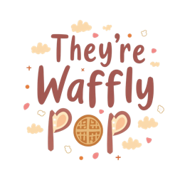 waffly pop SVG PNG design with bold lettering