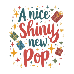 shiny gifts SVG PNG design with bold lettering