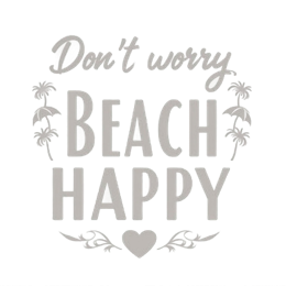quotes beach happy SVG PNG design with an uplifting message