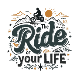 ride life SVG PNG design with bold lettering