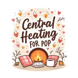 pop heating SVG PNG design with bold lettering