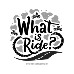 what is ride shirt SVG PNG design with bold lettering