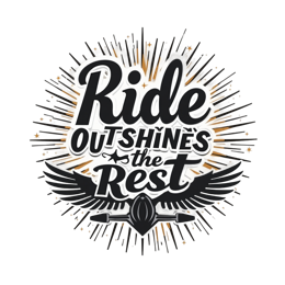 ride graphics quote SVG PNG design with bold lettering
