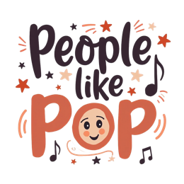 people music SVG PNG design with bold lettering