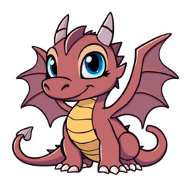 dragon character cutie shirt SVG PNG design