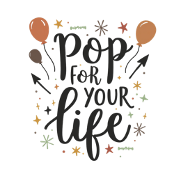 pop fun shirt SVG PNG design with hand-drawn style, bold lettering