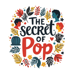 secret pop SVG PNG design with bold lettering, floral elements