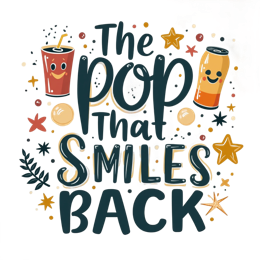 entertaining soda SVG PNG design with bold lettering