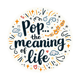 meaning of life SVG PNG design with bold lettering