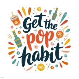 drinks shirt SVG PNG design with bold lettering, orange and blue floral elements
