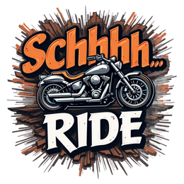 motorcycle ride shirt SVG PNG design with bold lettering
